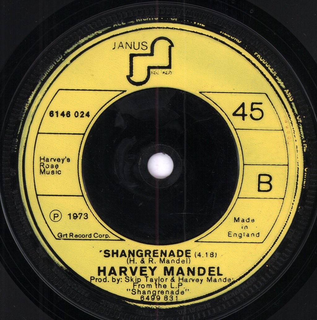 Harvey Mandel - Uno Ino - 7 Inch