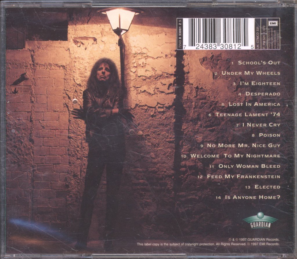 Alice Cooper - A Fistful Of Alice - Cd