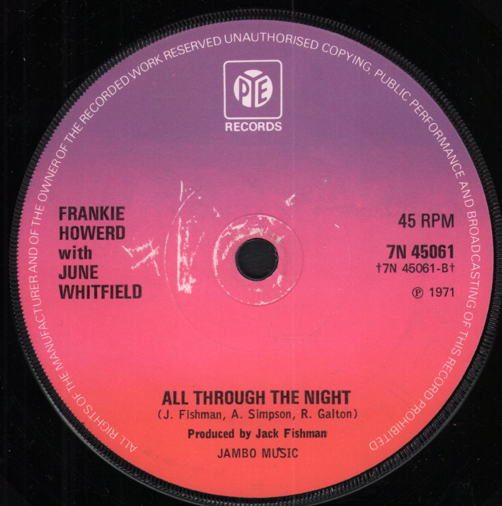 Frankie Howerd With June Whitfield - Up Je T'aime - 7 Inch
