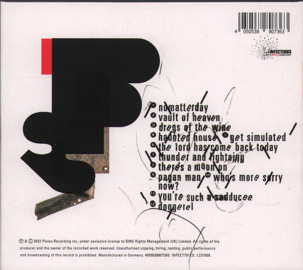 Pixies - Doggerel - Cd