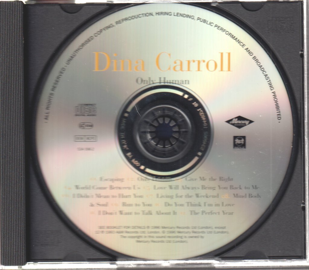 Dina Carroll - Only Human - Cd