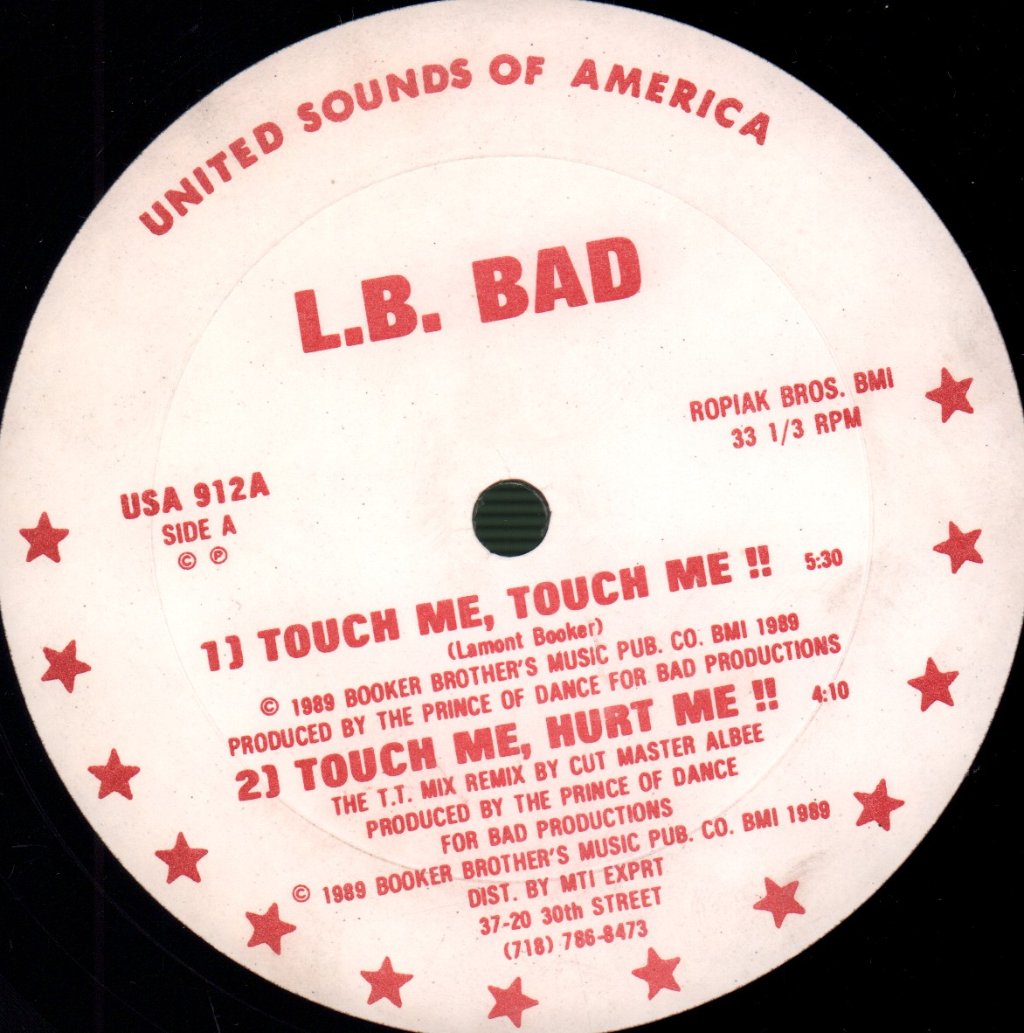 L.B. Bad - Touch Me, Touch Me !! - 12 Inch