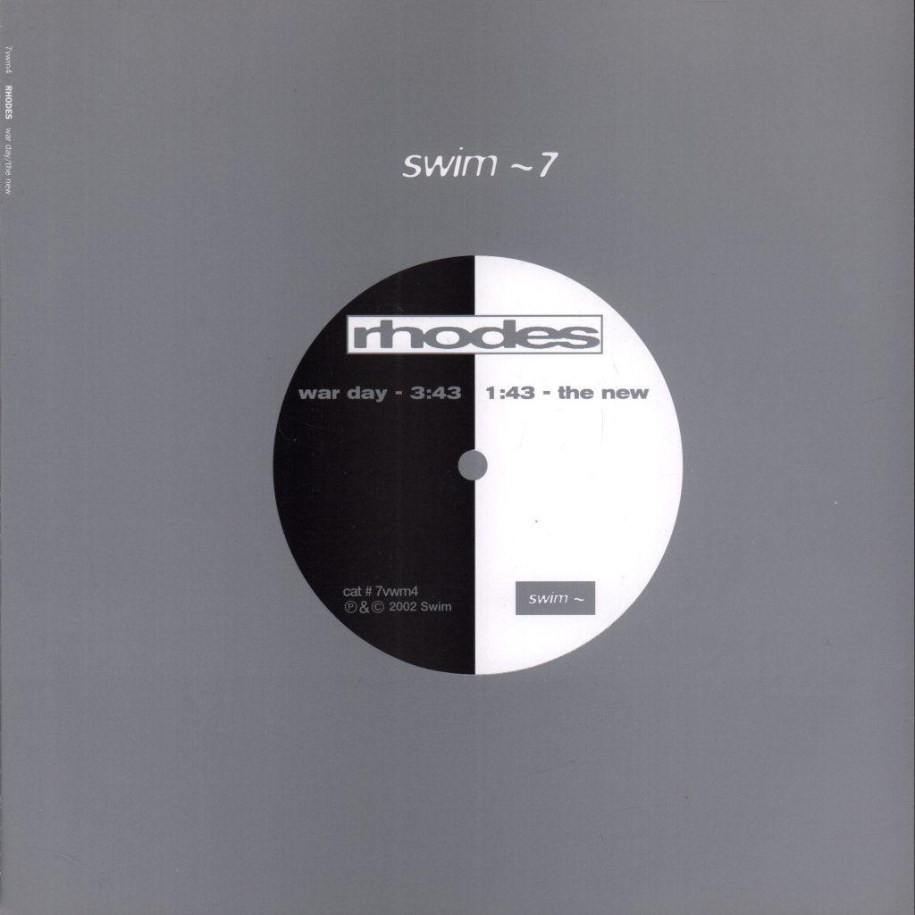 rhodes - War Day - 7 Inch