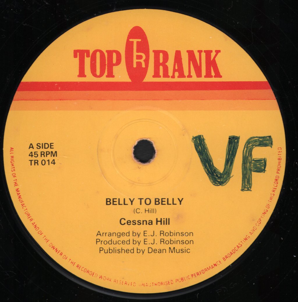 Cessna Hill - Belly To Belly / Round The World With Me - 12 Inch