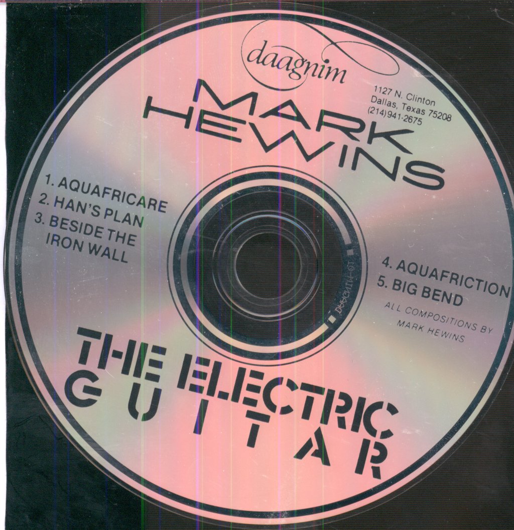 Mark Hewins - Electric Guitar - Cd