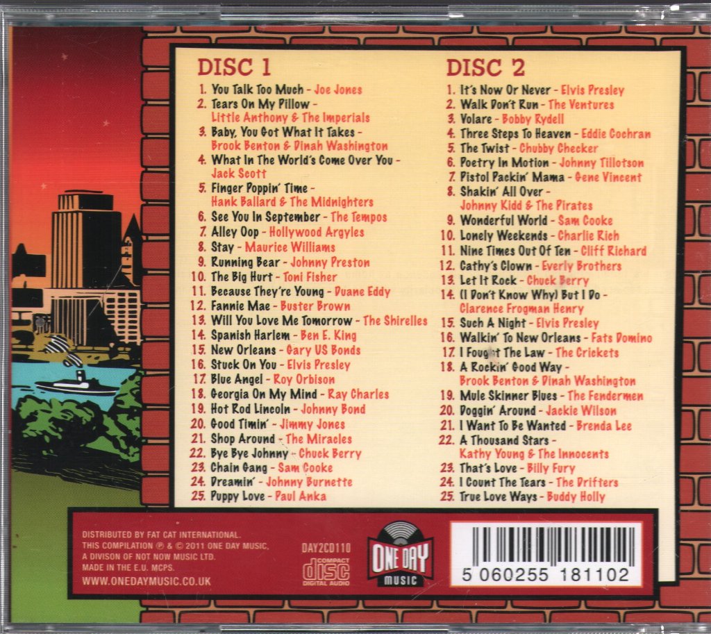 Various Artists - Cruisin' Story 1960 - Double Cd