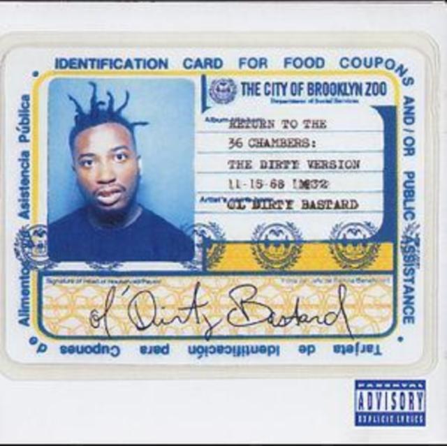Ol' Dirty Bastard - Return To the 36 Chambers: the Dirty Version - Cd