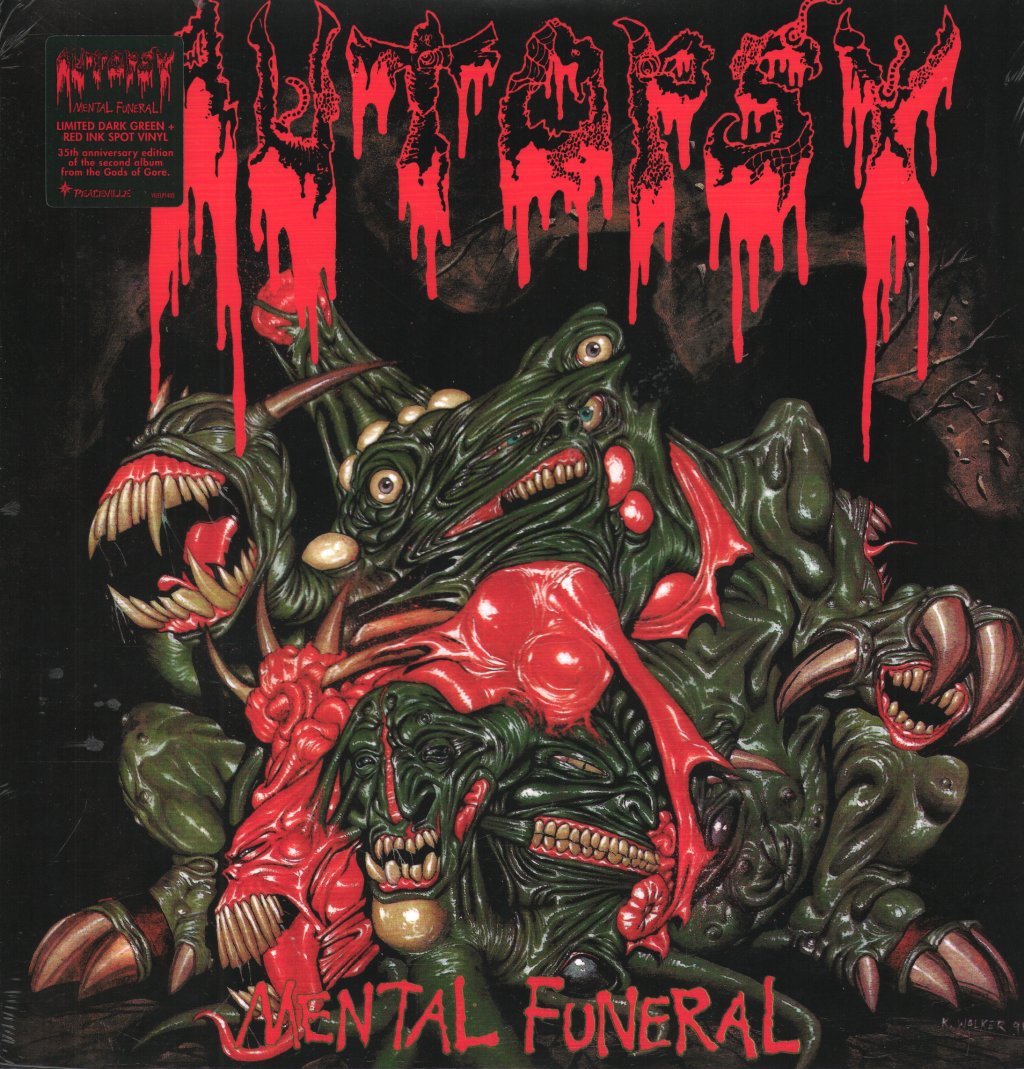 Autopsy - Mental Funeral (35th Anniversary) - Lp