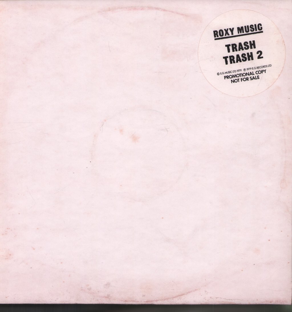 Roxy Music - Trash - 12 Inch