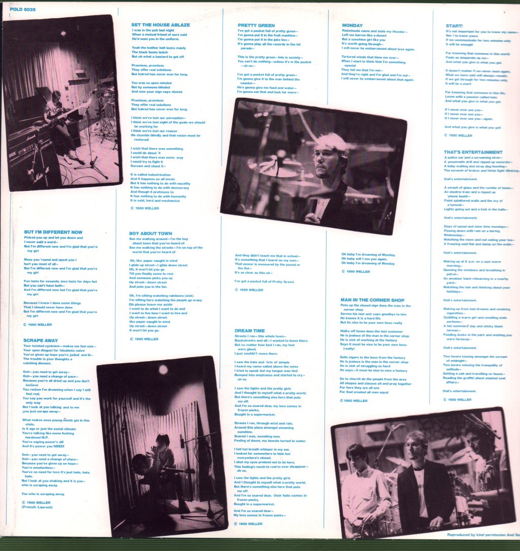 Jam - Sound Affects - Lp