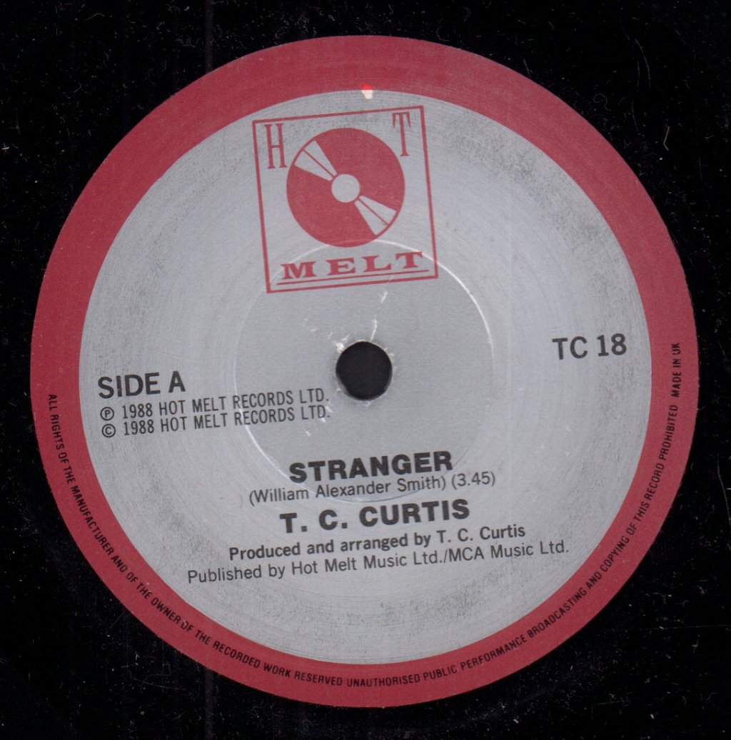 T.c. Curtis - Stranger - 7 Inch