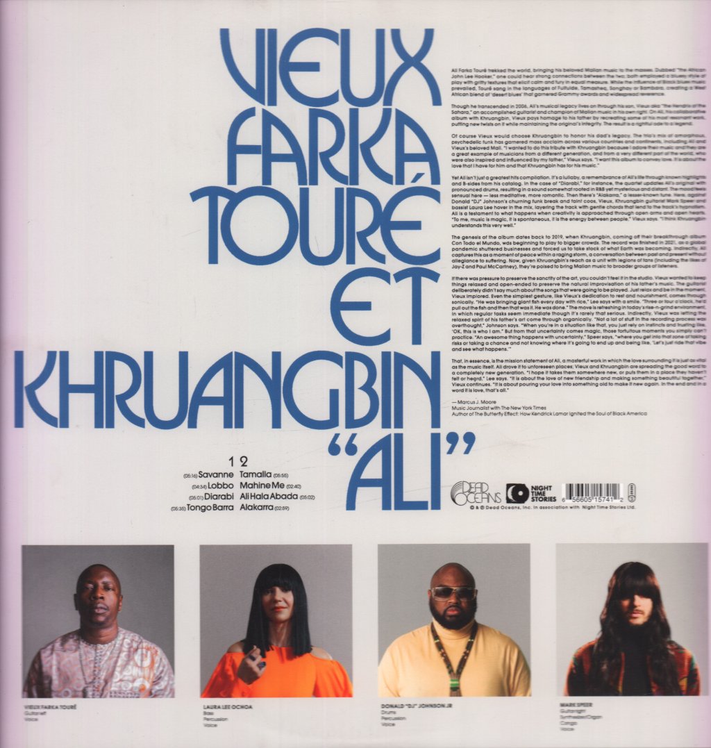 Vieux Farka Toure and Khruangbin - Ali - Lp