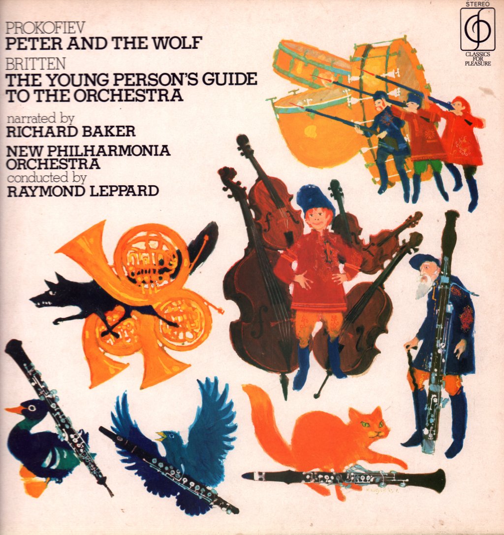Sergei Prokofiev - Peter And The Wolf - Lp