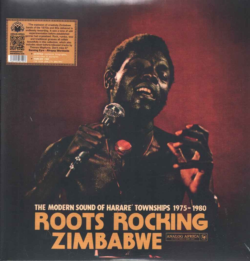 Various Artists - Roots Rocking Zimbabwe: The Modern Sound of Harare' Townships 1975-1980 - Double Lp