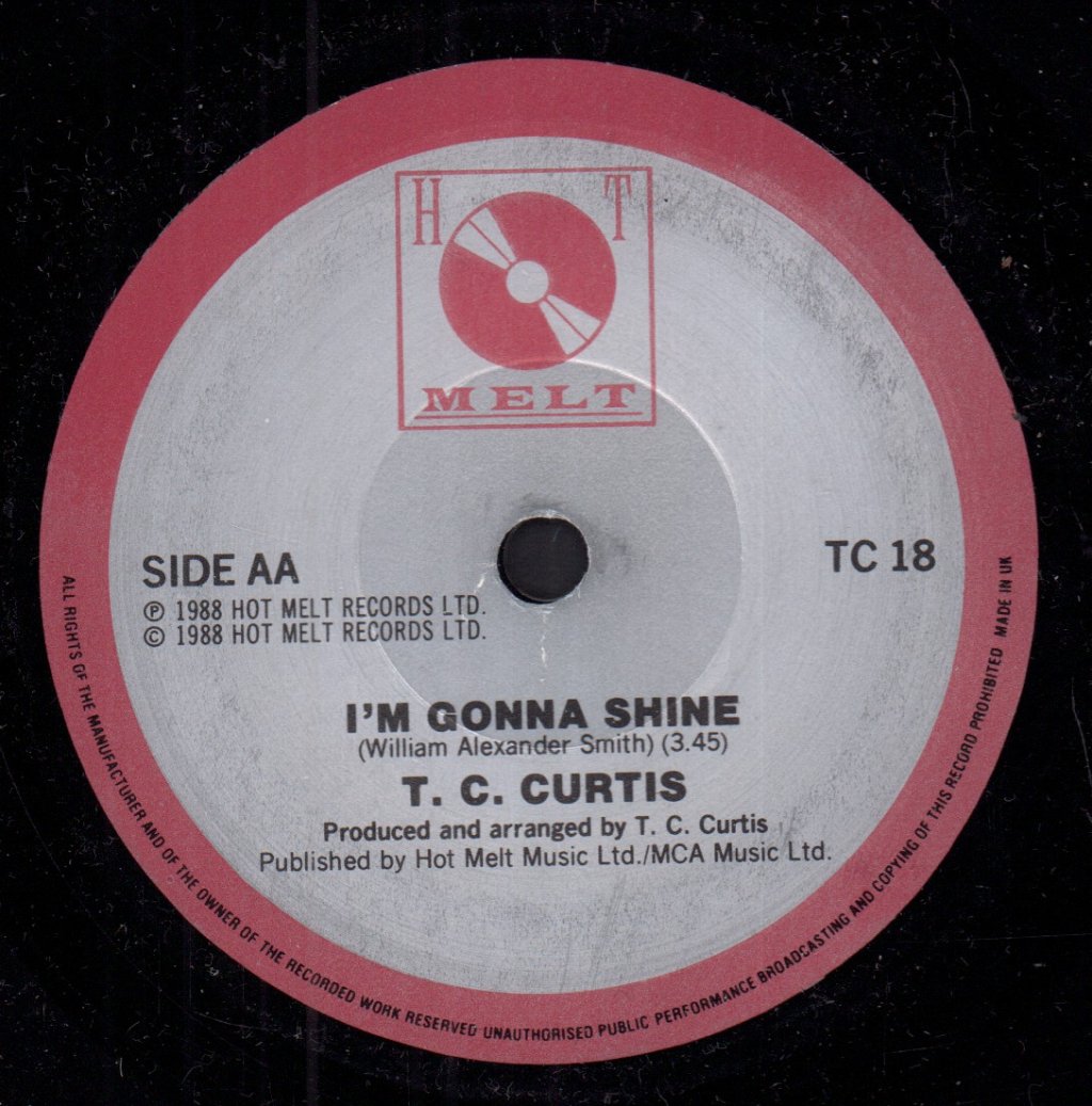 T.c. Curtis - Stranger - 7 Inch