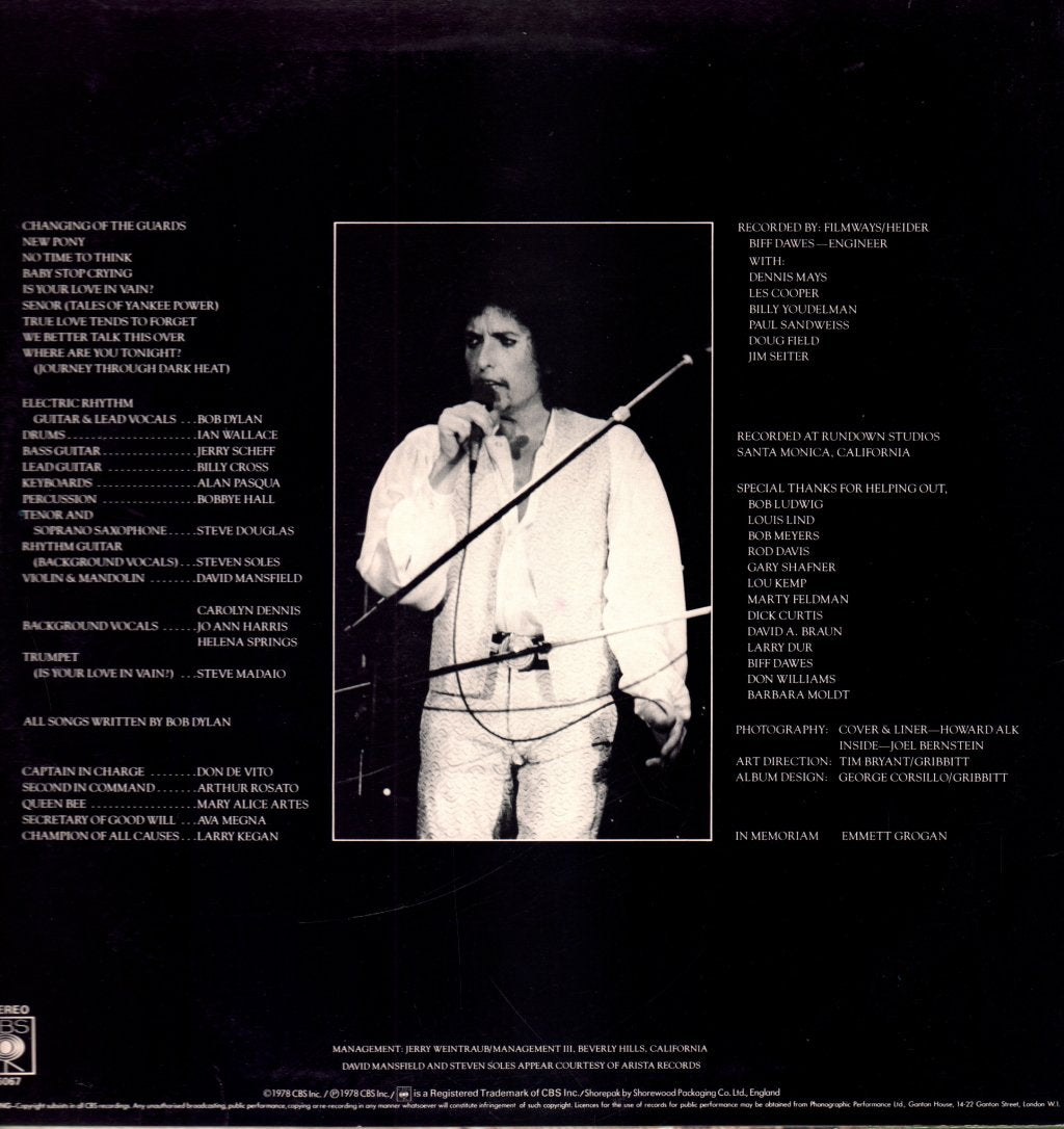 Bob Dylan - Street Legal - Lp