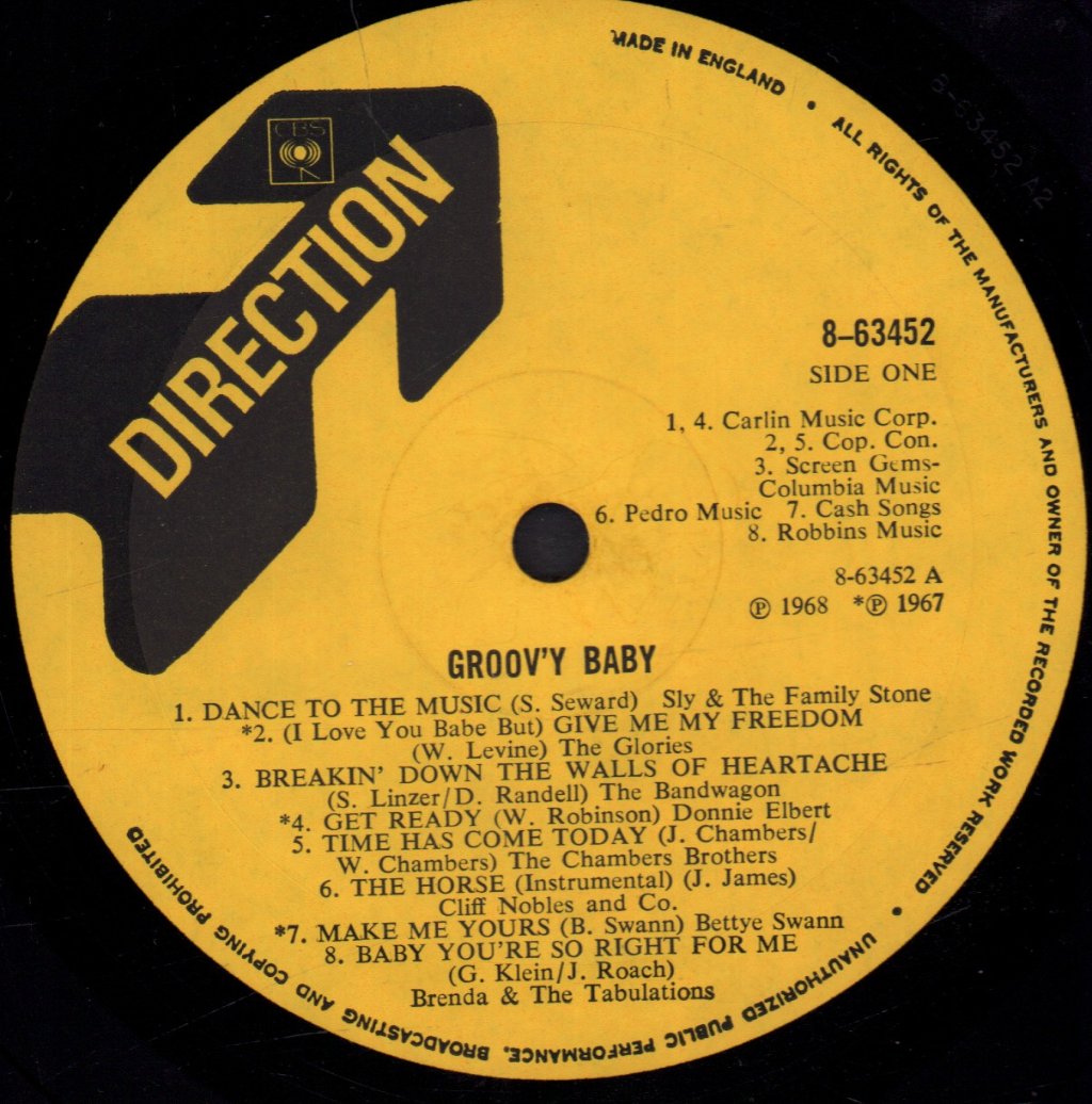 Various Artists - Groov'y Baby - Lp