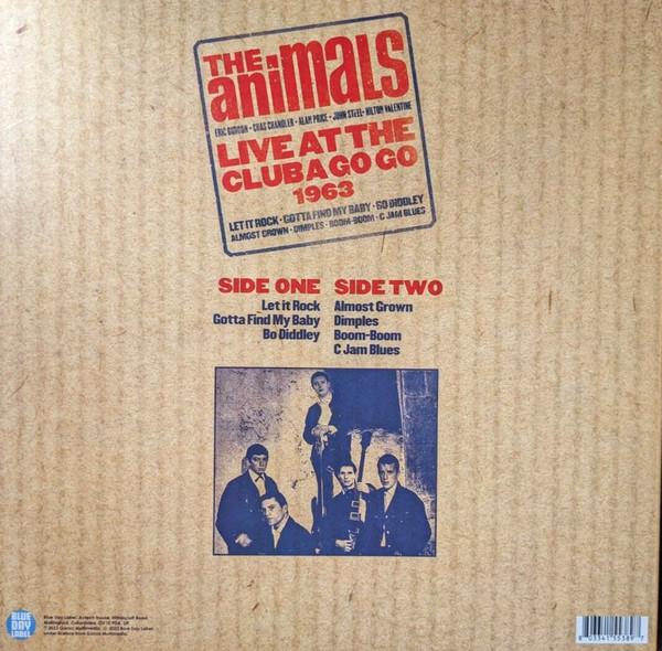 Animals - Live At The Club A Go Go 1963 - Lp