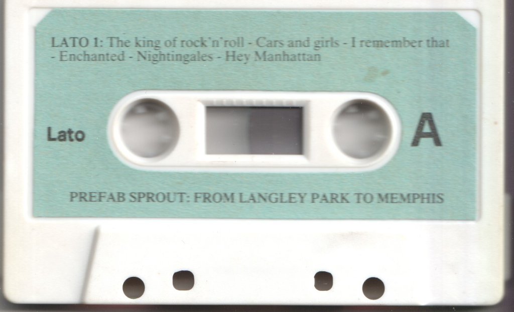 Prefab Sprout - From Langley Park To Memphis - Cassette