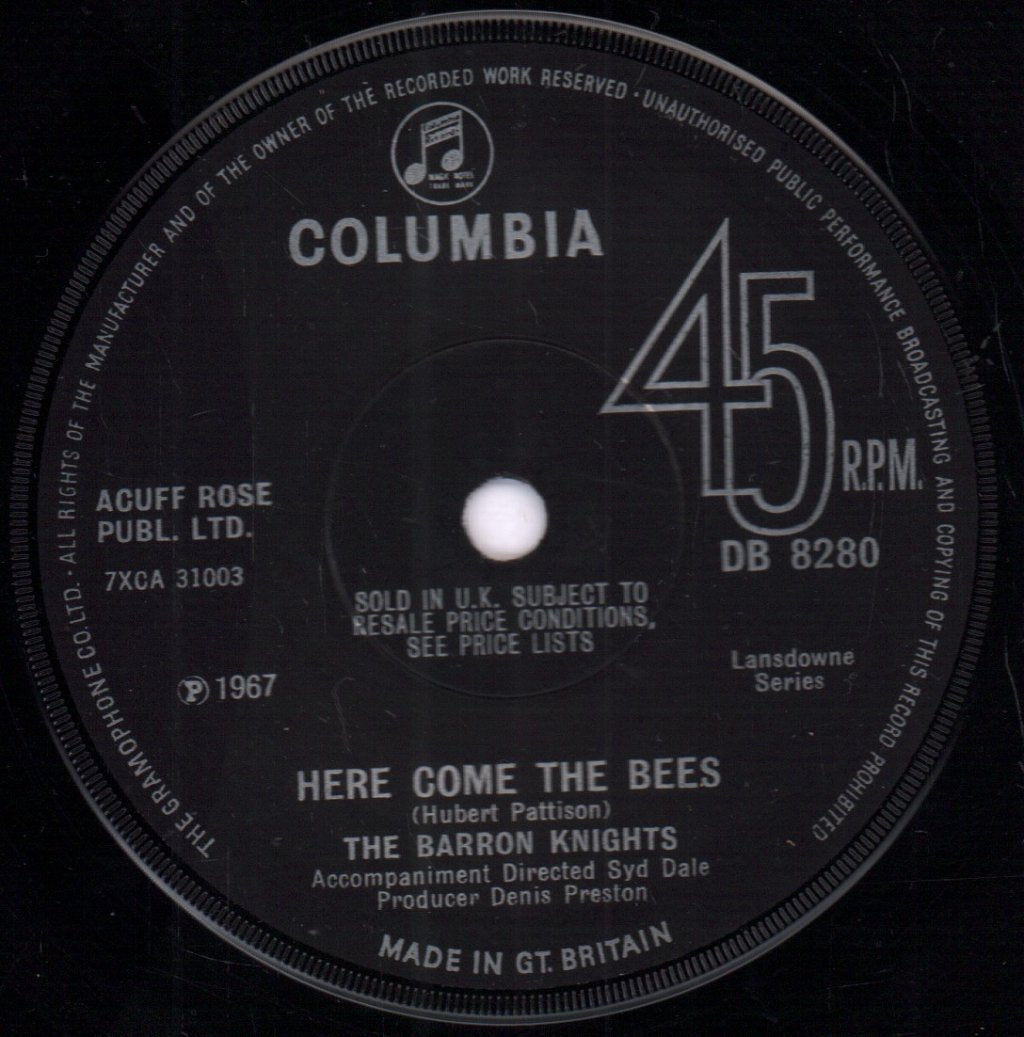 Barron Knights - Here Come The Bees - 7 Inch