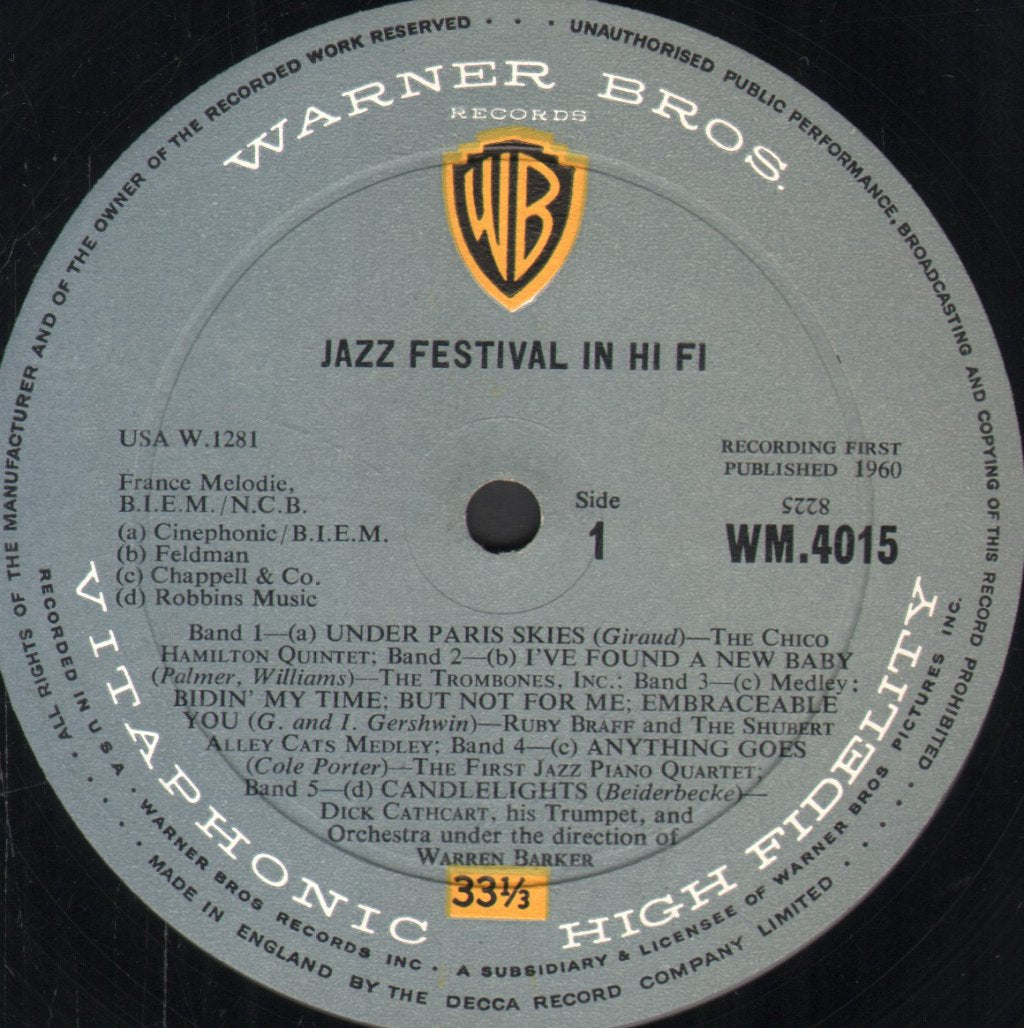 Various Artists - Jazz Festival In Hi-Fi: Near In And Far Out - Lp
