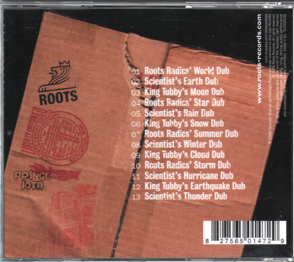 Roots Radics meets Scientist and King Tubby - In A Dub Explosion - Cd