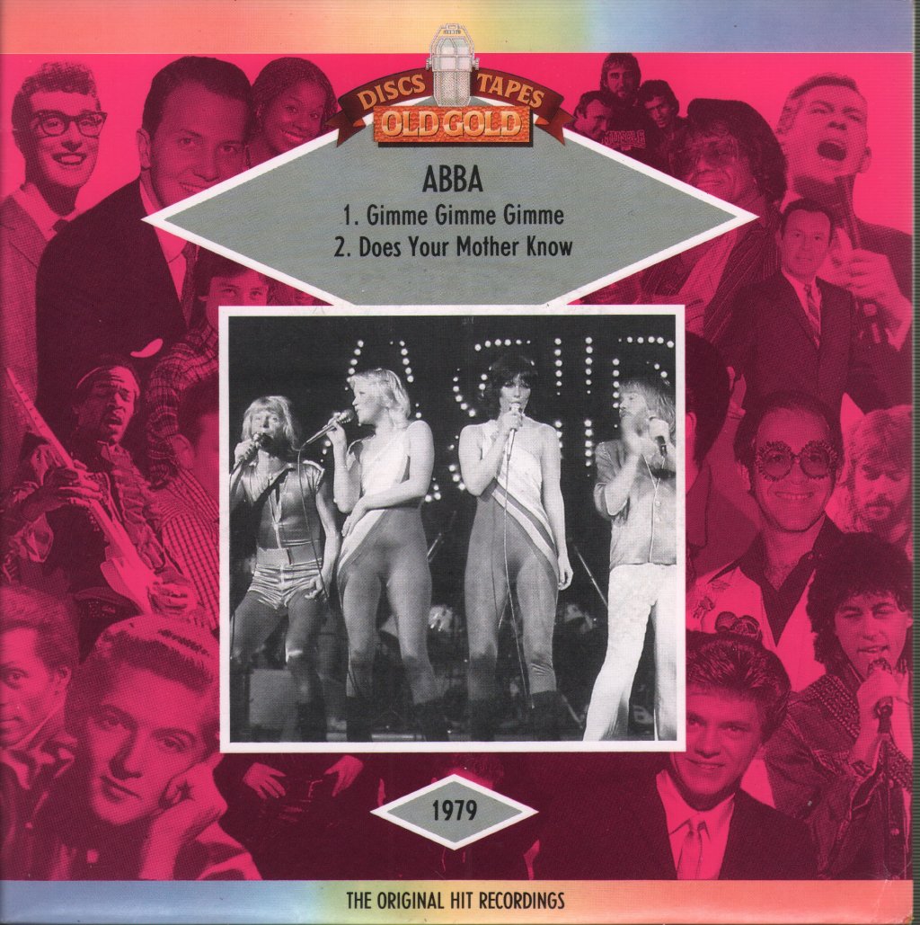 ABBA - Gimme Gimme Gimme / Does Your Mother Know - 7 Inch