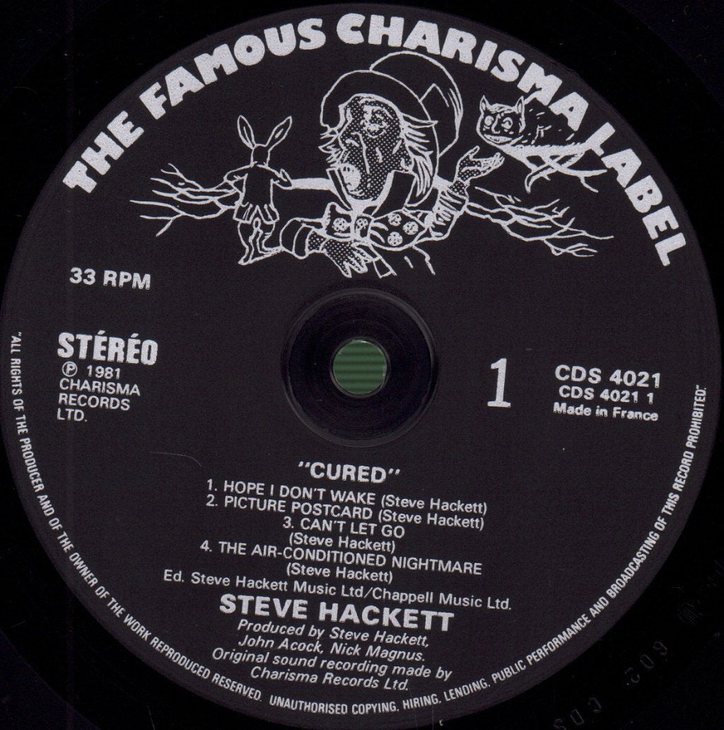 Steve Hackett - Cured - Lp
