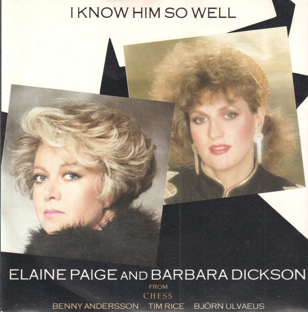 Elaine Paige And Barbara Dickson - I Know Him So Well - 7 Inch