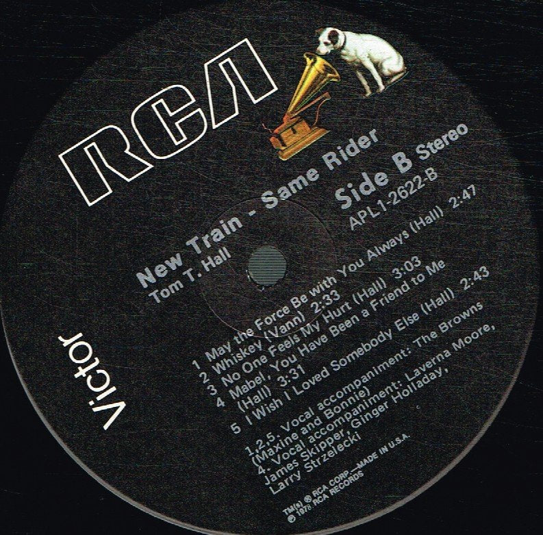 Tom T. Hall - New Train Same Rider - Lp