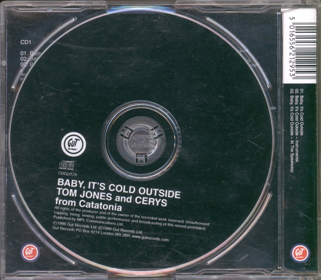 Tom Jones And Cerys - Baby, It's Cold Outside - Cd