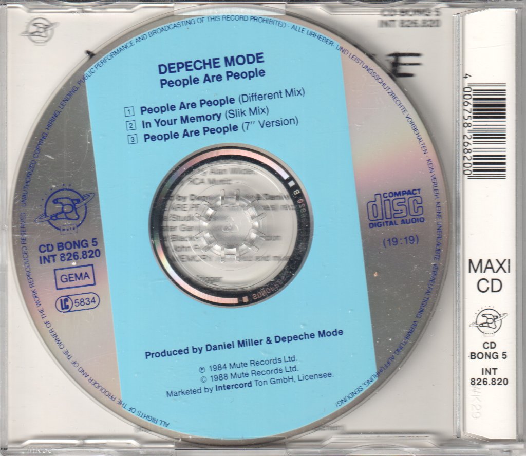 Depeche Mode - People Are People - Cd