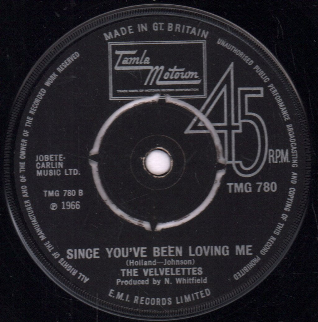 Velvelettes - These Things Will Keep Me Loving You - 7 Inch