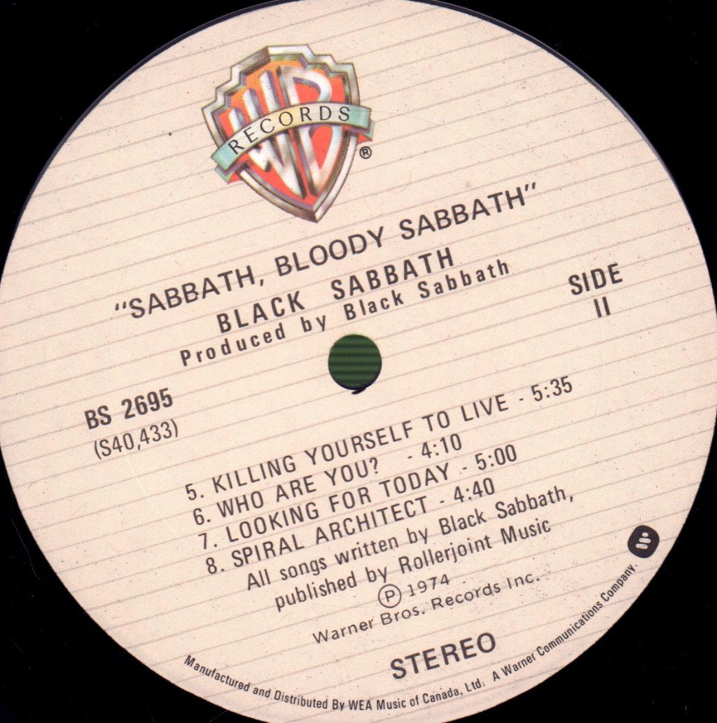 Black Sabbath - Sabbath Bloody Sabbath - Lp