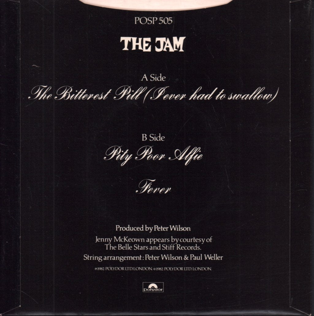 Jam - Bitterest Pill - 7 Inch