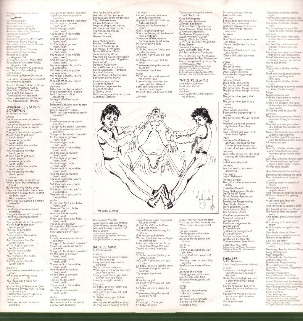 Michael Jackson - Thriller - Lp