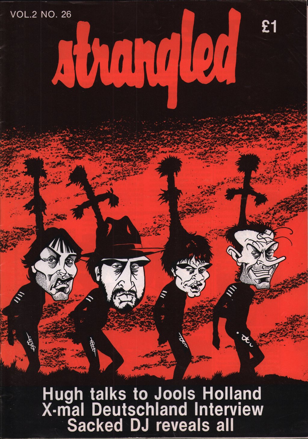 Stranglers - Strangled Volume 2 Number 26 - Fanzine