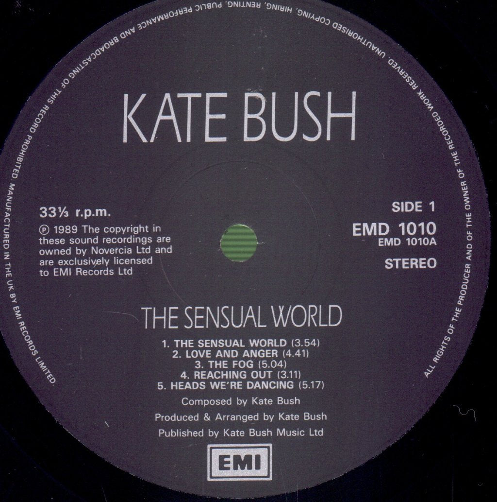 Kate Bush - Sensual World - Lp