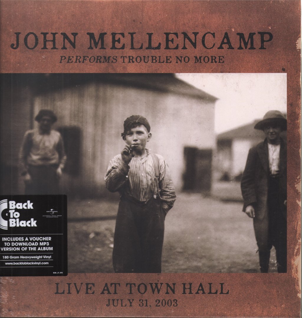 John Cougar Mellencamp - Performs Trouble No More Live At Town Hall - Lp