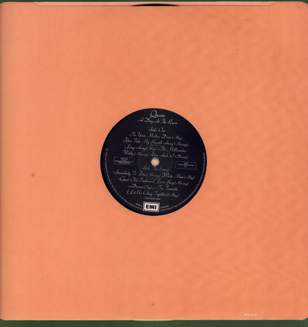 Queen - A Day At The Races - Lp