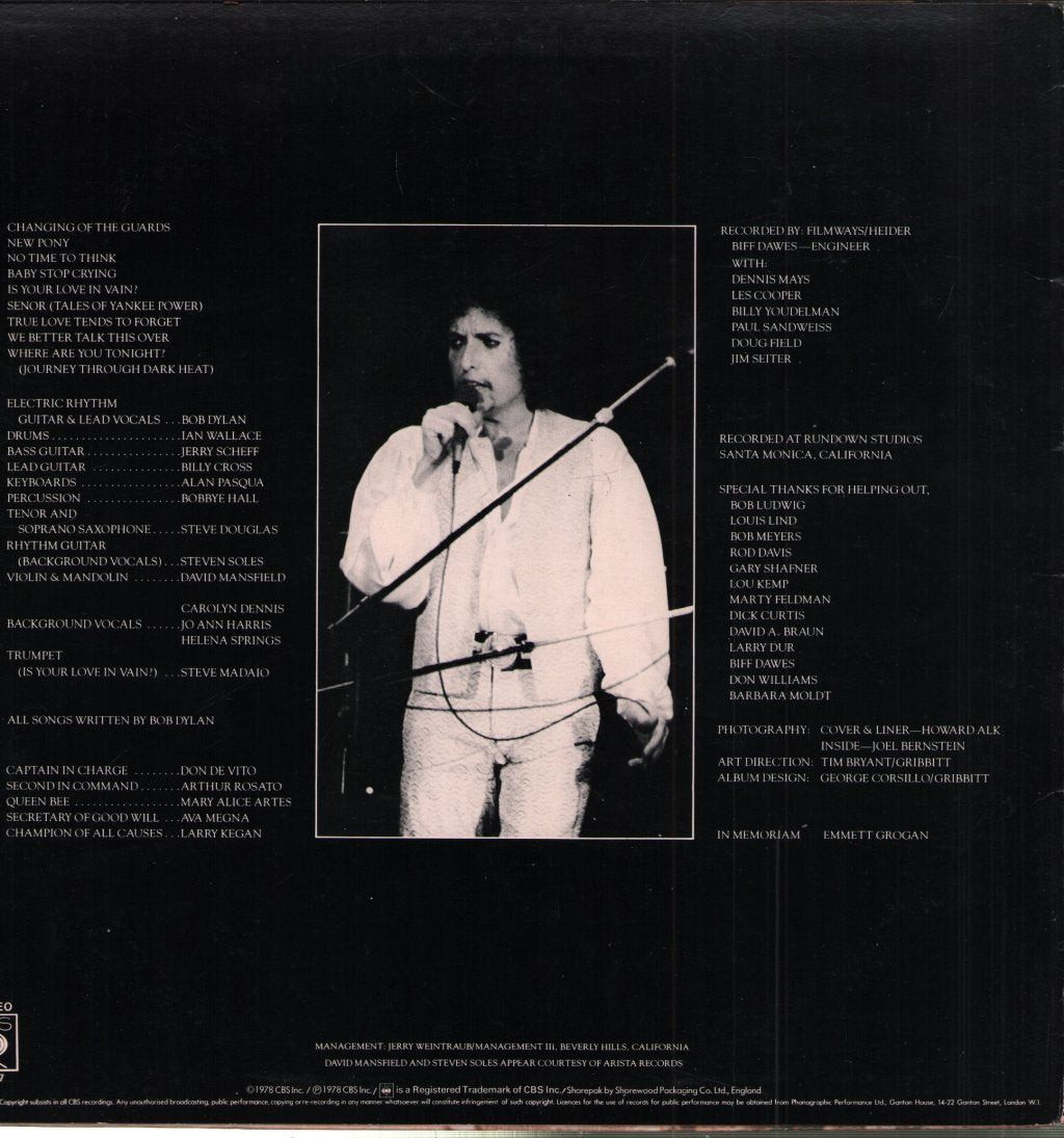 Bob Dylan - Street Legal - Lp