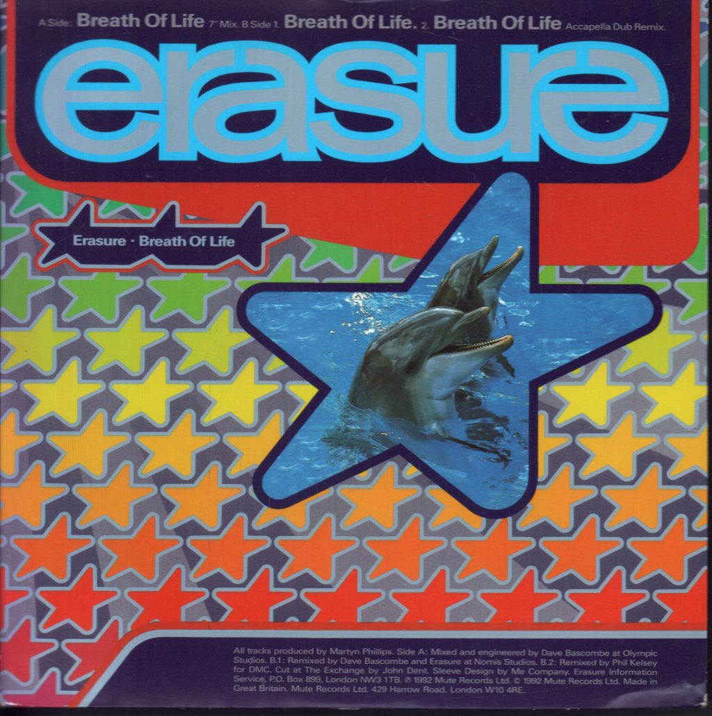 Erasure - Breath Of Life - 7 Inch