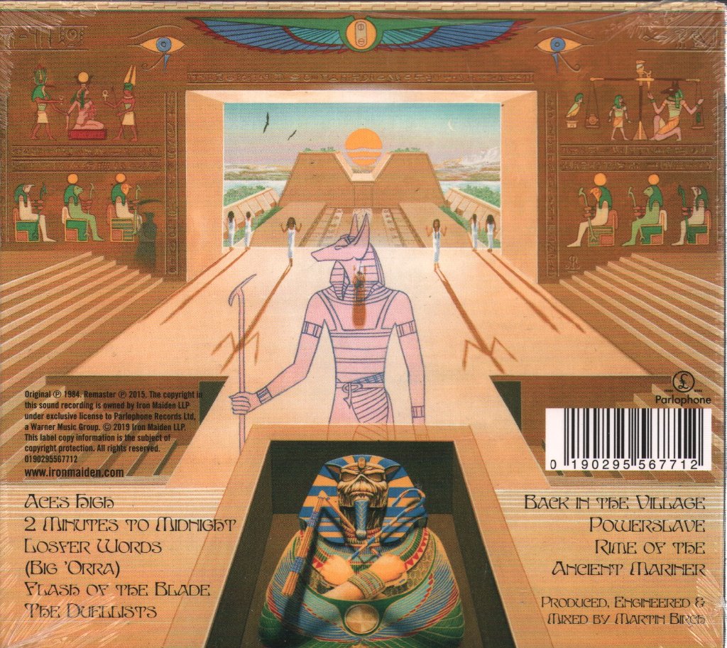 Iron Maiden - Powerslave - Cd