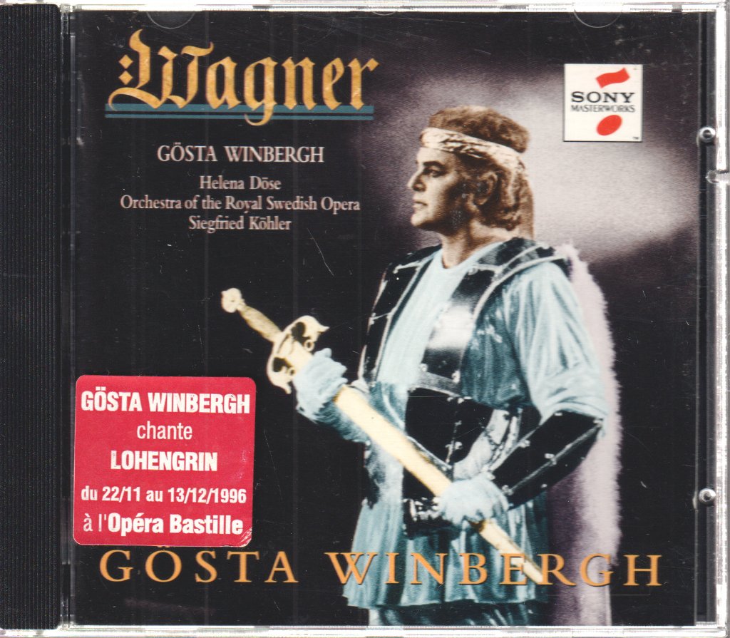 Gösta Winbergh - Wagner - Cd