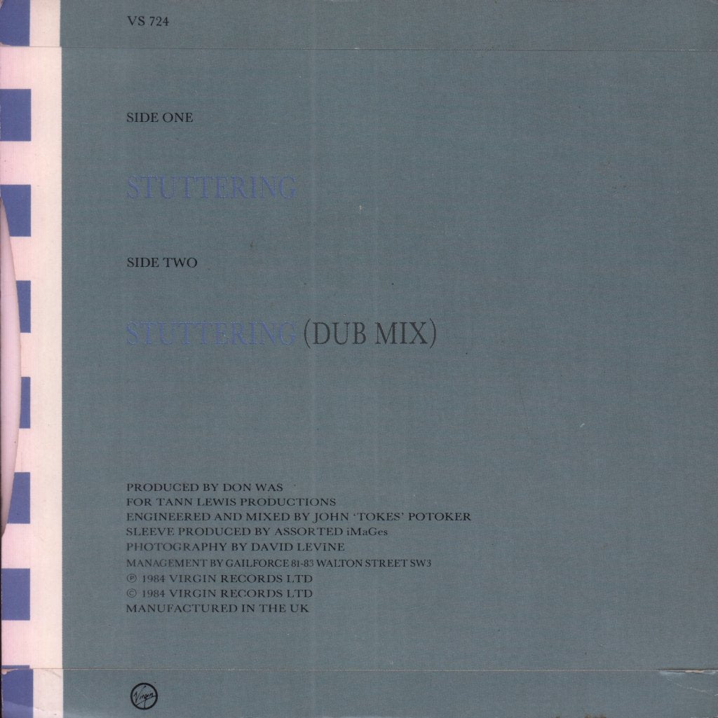 Helen Terry - Stuttering - 7 Inch