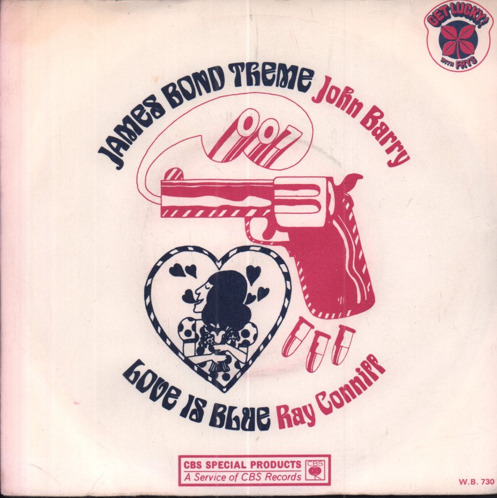John Barry/Ray Conniff - James Bond Theme/Love Is Blue - 7 Inch