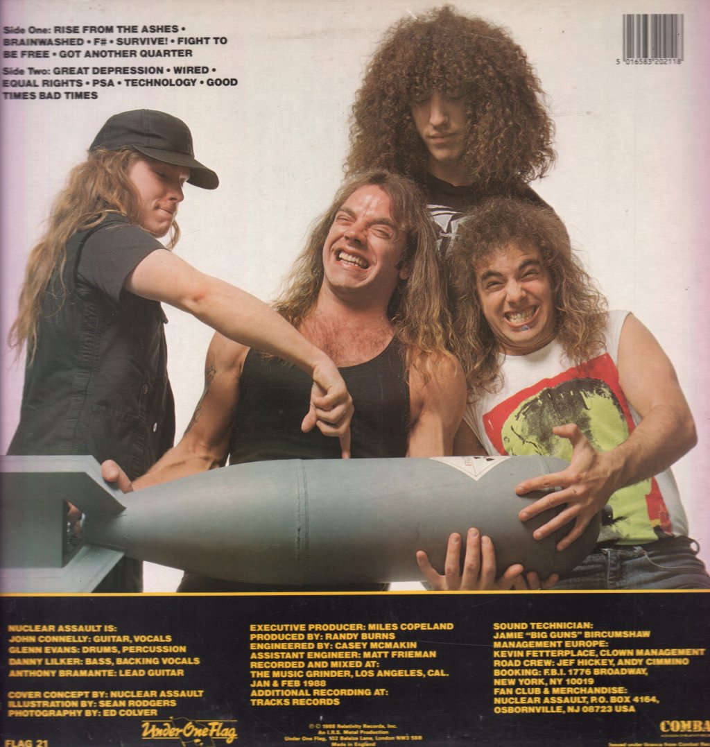 Nuclear Assault - Survive - Lp