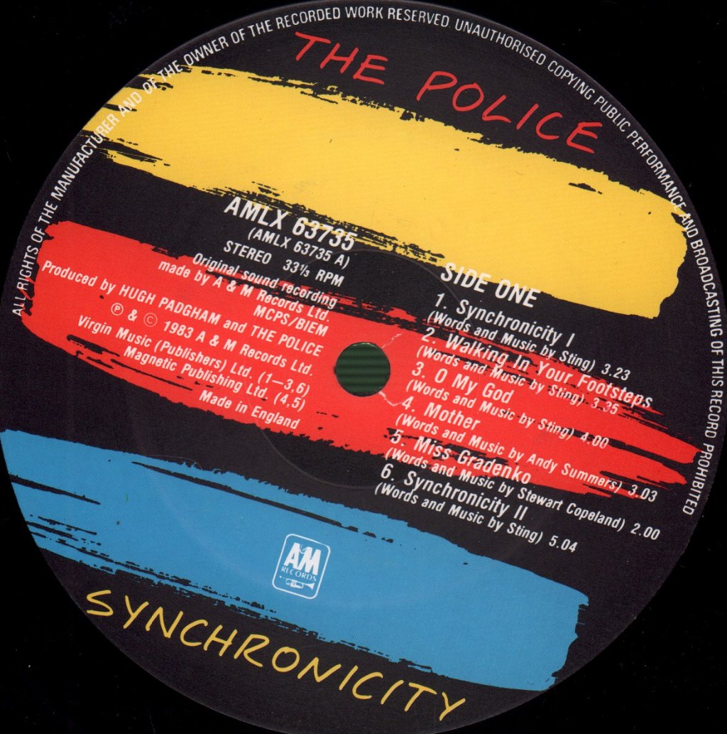 Police - Synchronicity - Lp