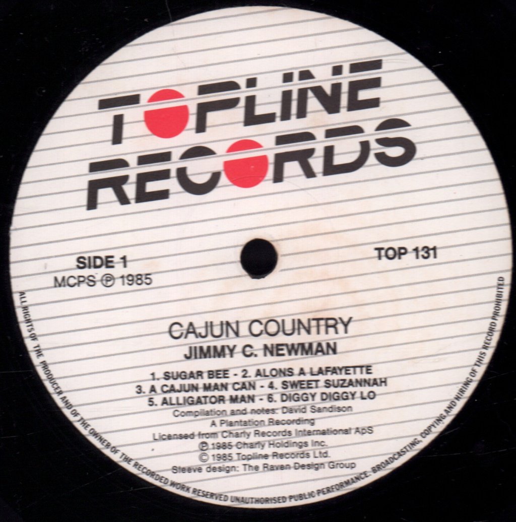 Jimmy C. Newman - Cajun Country - Lp