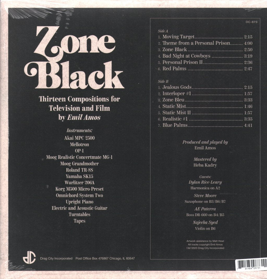 Emil Amos - Zone Black - Lp